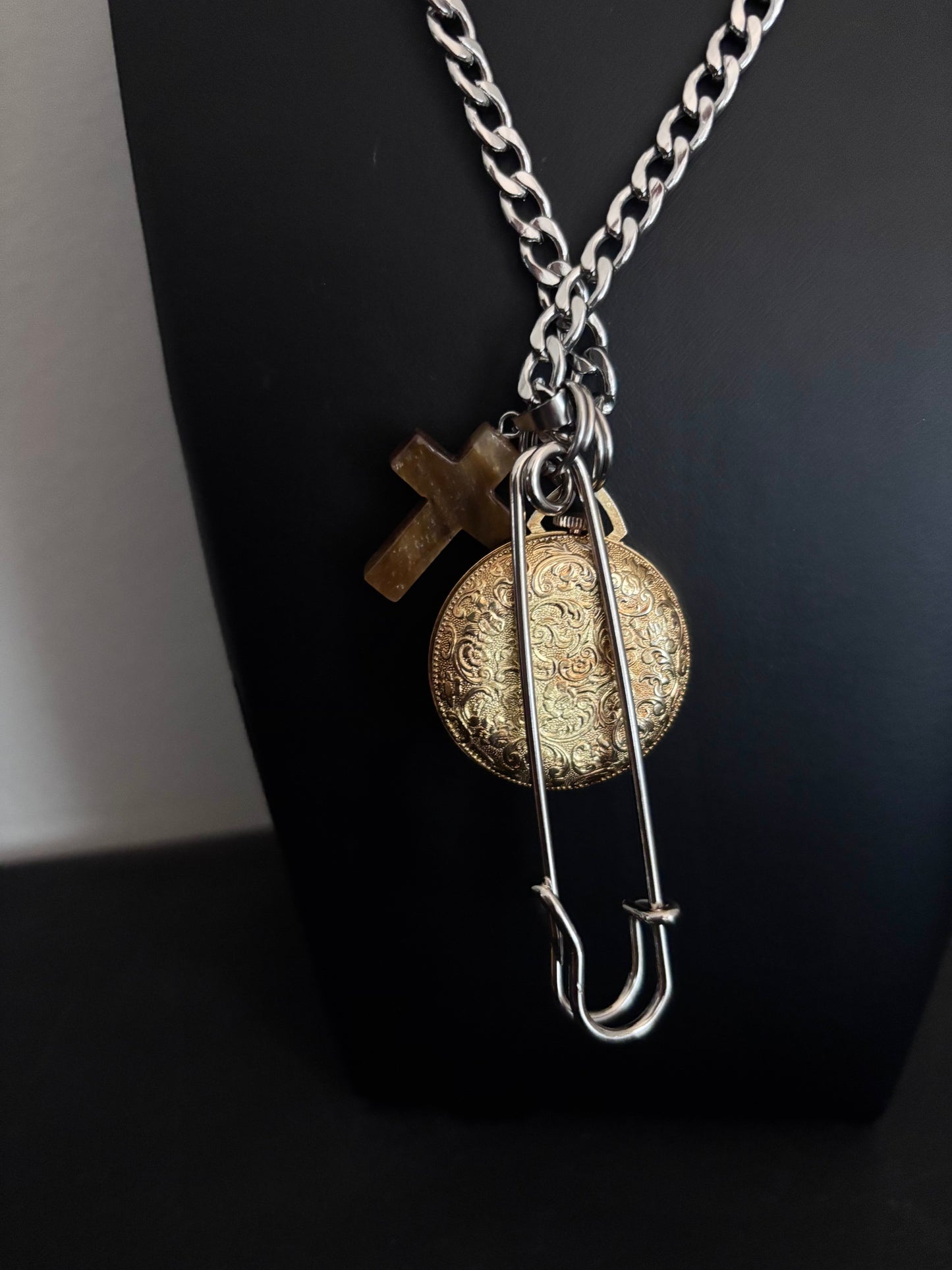 Gold StopWatch Chain