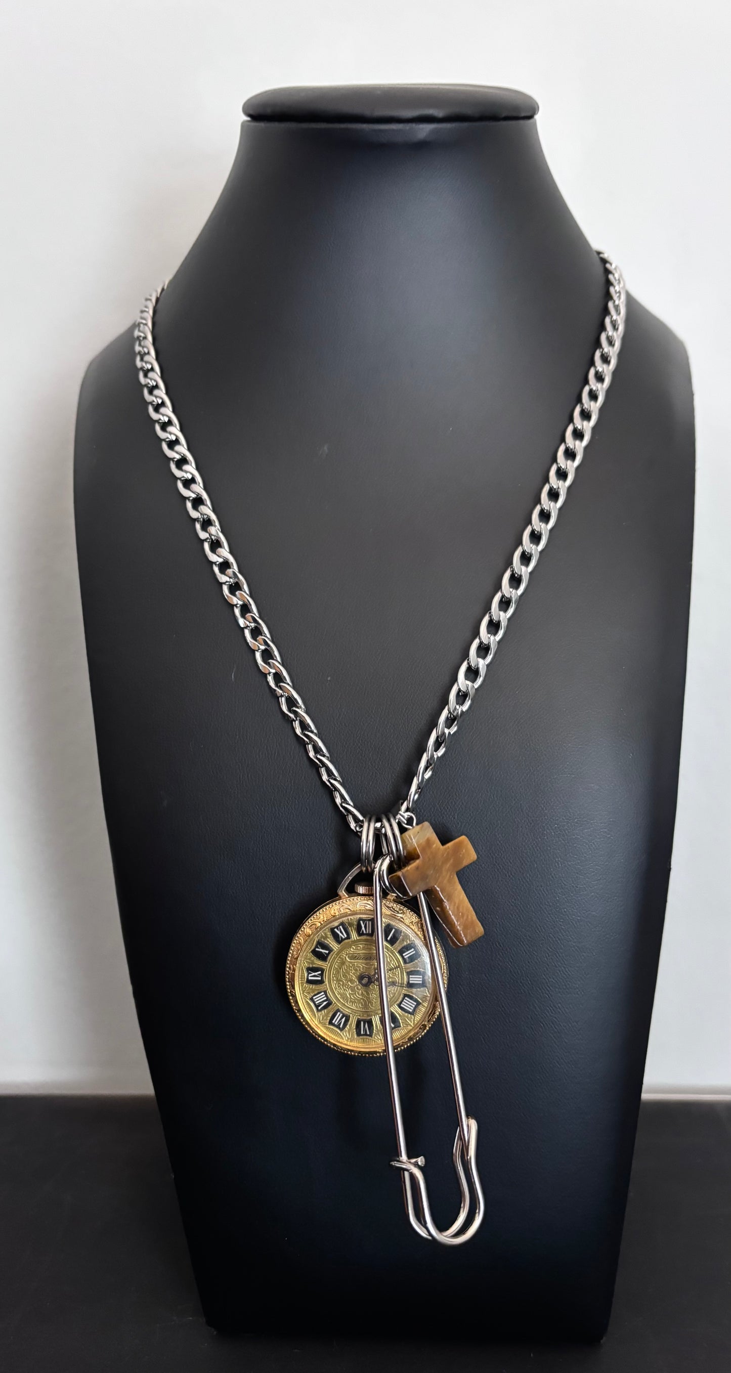 Gold StopWatch Chain