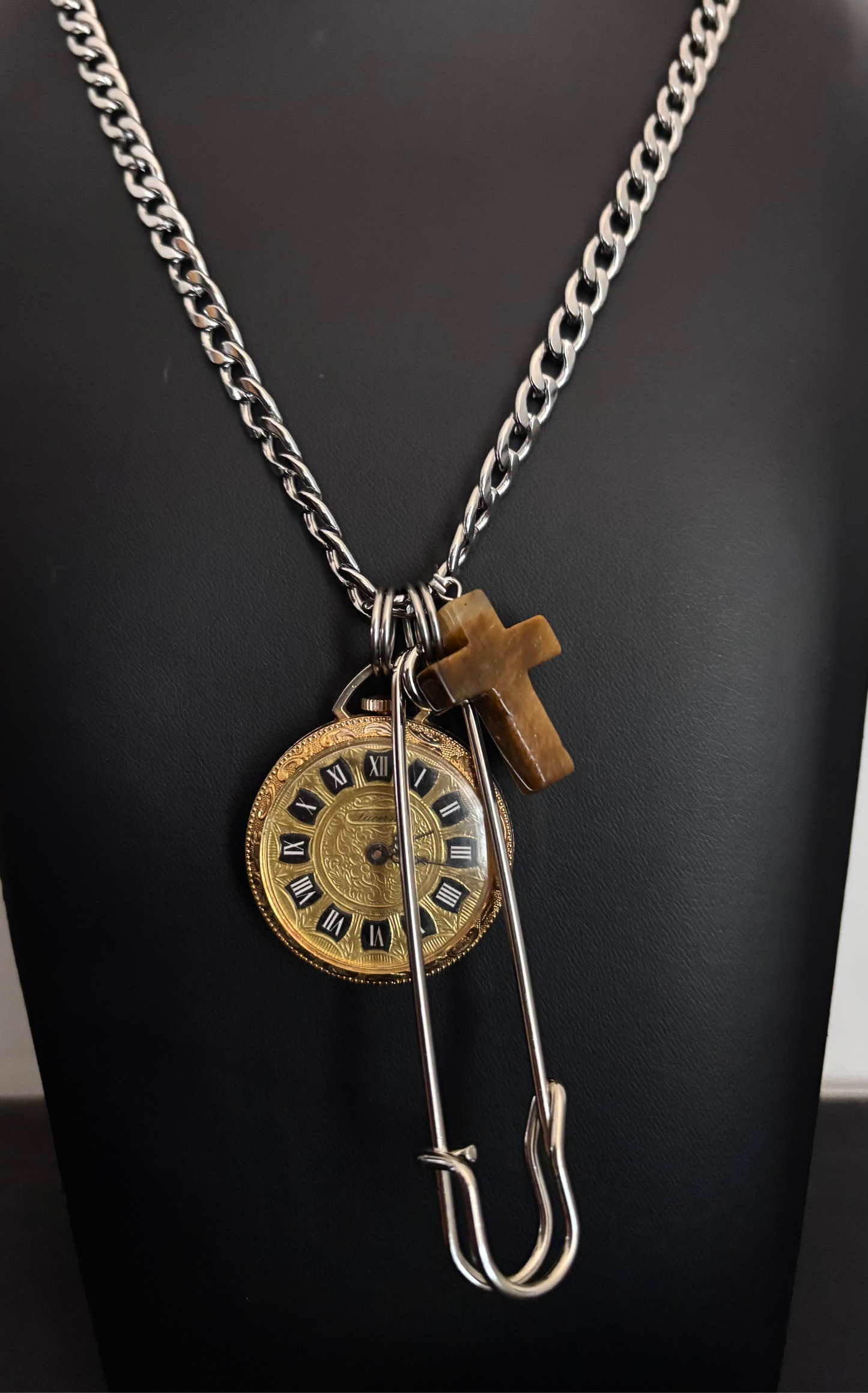 Gold StopWatch Chain