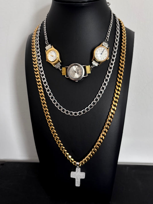 Watch & Cross Stack