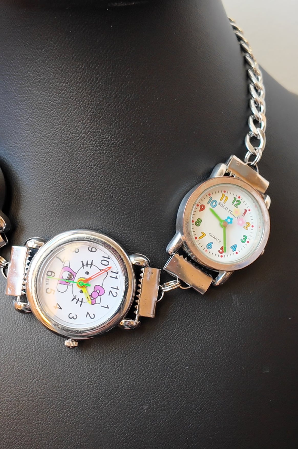 Hello Kitty Watch Necklace